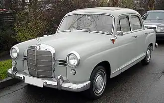 Image illustrative de l’article Mercedes-Benz Ponton (Type 121)