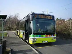 Ligne 17 à Saint-Priest-en-Jarez.