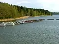 La baie Vartiokylänlahti et la plage de Meri-Rastila, 2009.