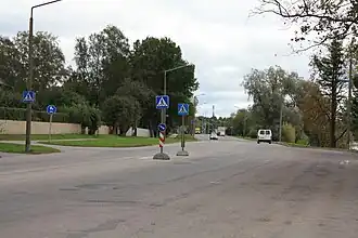 Merivalja tänav.