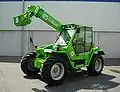 Turbofarmer-Serie avec une capacité de levage de 4,1 t à 10 m de hauteur (agriculture)