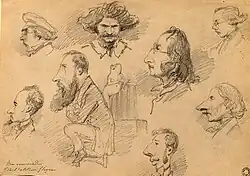 Mes camarades de l'atelier Gleyre