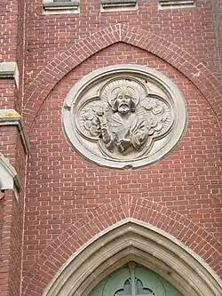 Détail du clocher.
