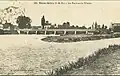 Le pont routier entre Guipry et Messac au début du XXe&nbsp;siècle (carte postale).