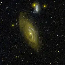M90 en ultraviolet par GALEX.