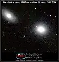 Messier 105 et NGC 3384 (2MASS).