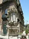 L'une des deux Quattro Fontane toujours en place.