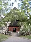 L'entrée de l'église.