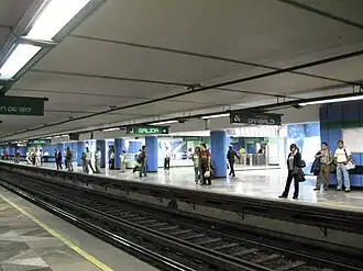 Quai de la station.