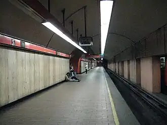 Quai de la ligne 7.