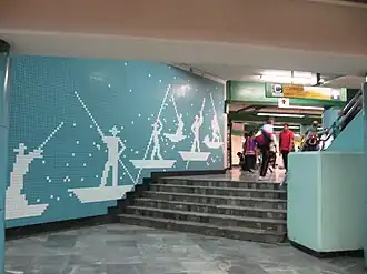 Quai de la ligne 4.