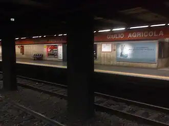 Image illustrative de l’article Giulio Agricola (métro de Rome)