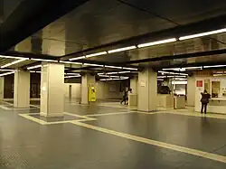 Hall des guichets.