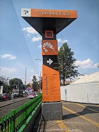 Accès à la station.