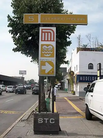 Accès à la station.