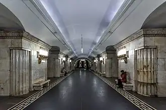 Image illustrative de l’article Smolenskaïa (métro de Moscou, ligne Arbatsko-Pokrovskaïa)