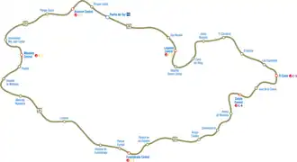 Carte de la ligne