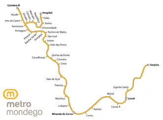 Image illustrative de l’article Métro Mondego