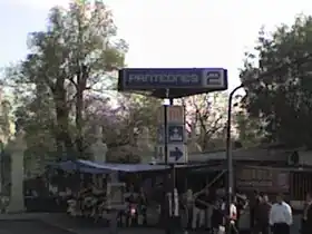 Accès à la station.