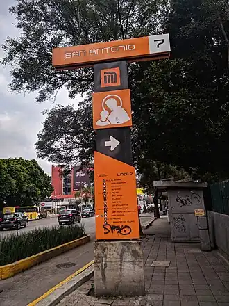 Accès à la station.