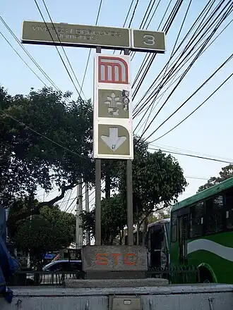 Accès à la station.