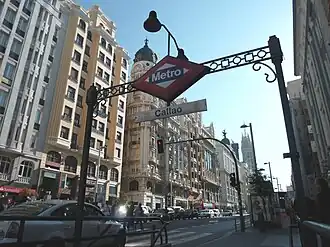 Image illustrative de l’article Callao (métro de Madrid)