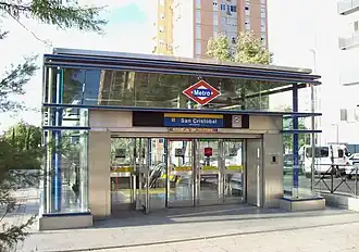 Image illustrative de l’article San Cristóbal (métro de Madrid)