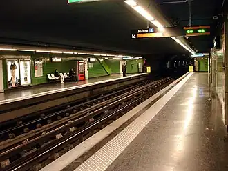 Station de métro La Timone