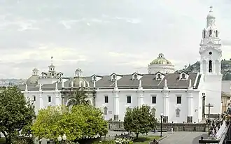 Cathédrale métropolitaine de Quito.