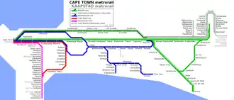 Image illustrative de l’article Réseau des trains de l'agglomération du Cap