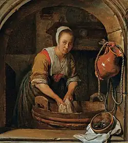 La Blanchisseuse, 1653-1654Musée national de Varsovie