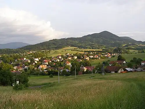 Metylovice et mont Ondřejník (890 m).