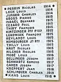 Les morts 1914-1918.