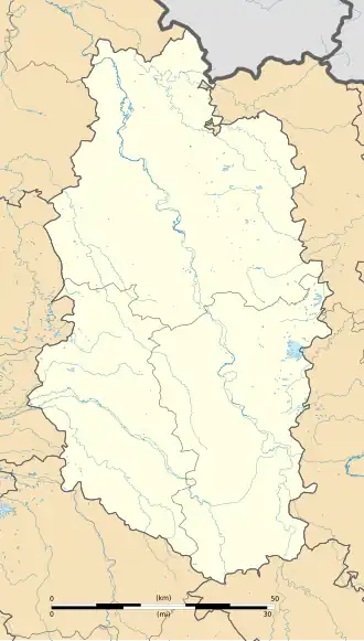 (Voir situation sur carte : Meuse)