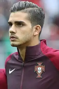 2017, durant le match du Portugal contre le Mexique.
