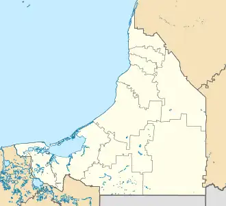 Voir sur la carte administrative du Campeche