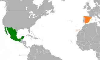 Espagne et Mexique