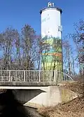 Le château d'eau.