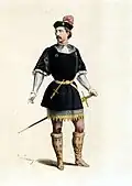 Emilio Naudin, créateur du rôle de Vasco de Gama