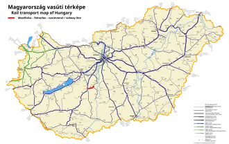 Image illustrative de l’article Ligne de Mezőfalva à Rétszilas