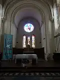 Intérieur de l'église.
