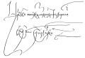 Signature de Michel Ier