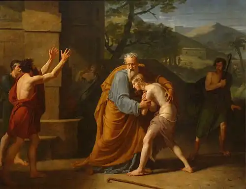 Le Retour du fils prodigue (1806), musée des beaux-arts de Strasbourg.