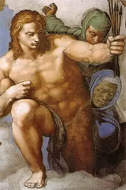 Saint Sébastien.