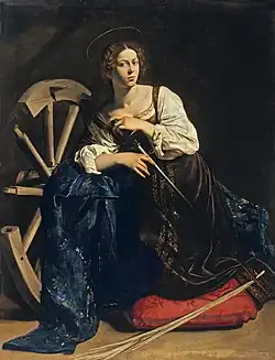 Sainte Catherine d'Alexandrie (1598)