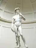 Le David de Michel-Ange.