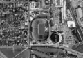 Image satellite du stade