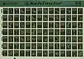 Microfiche du catalogue de pièces Frigidaire.
