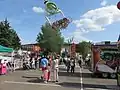 La fête foraine de la Foire comtoise.