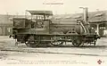 Locomotive 120 113 transformée en locomotive-tender (1895).